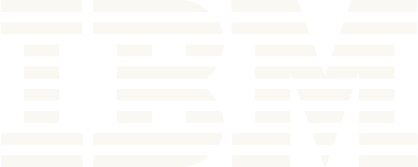 White IBM logo.