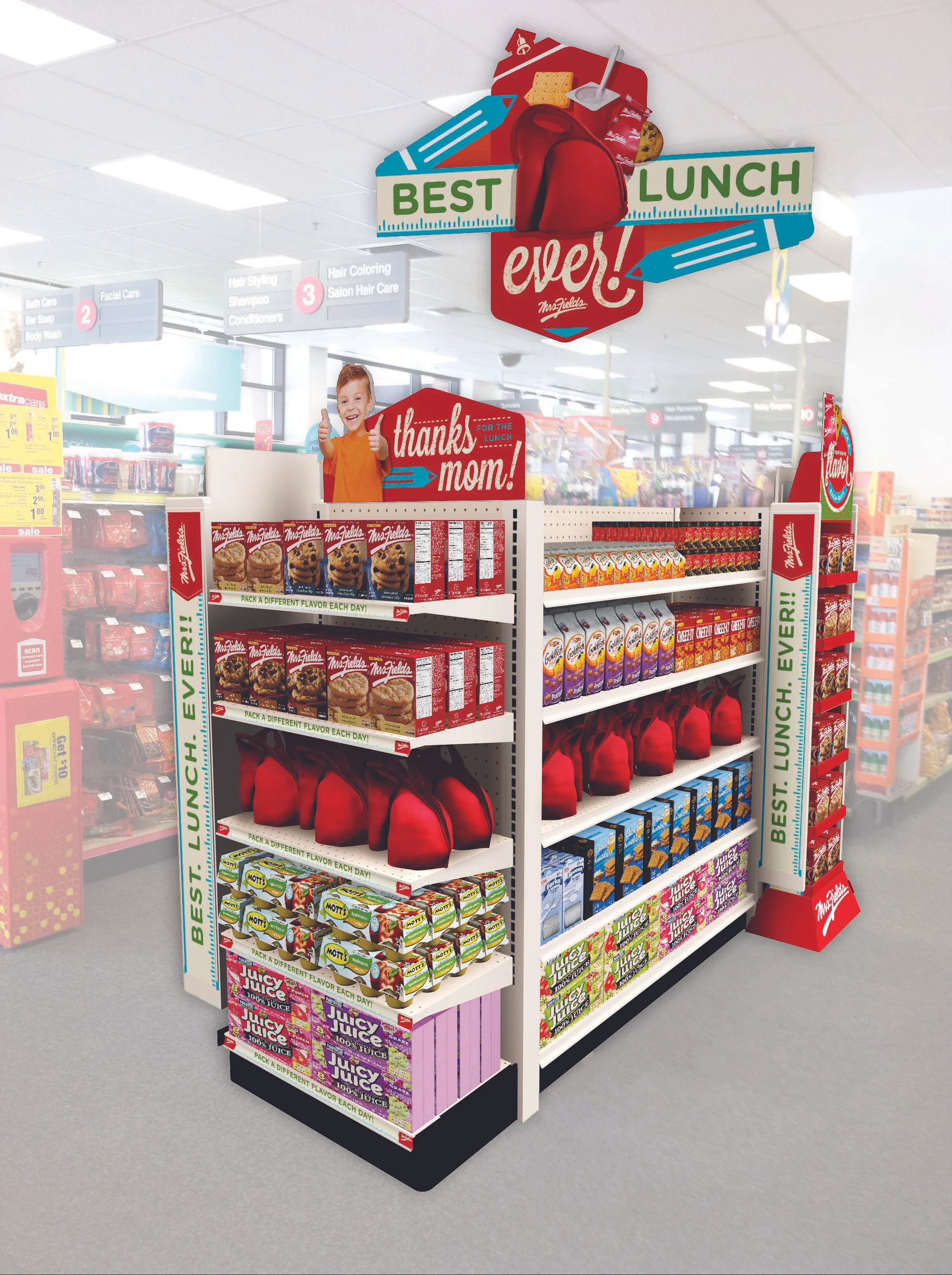 Mrs Field's CVS Endcap Concept