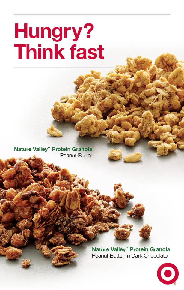 Target Granola Category Signage
