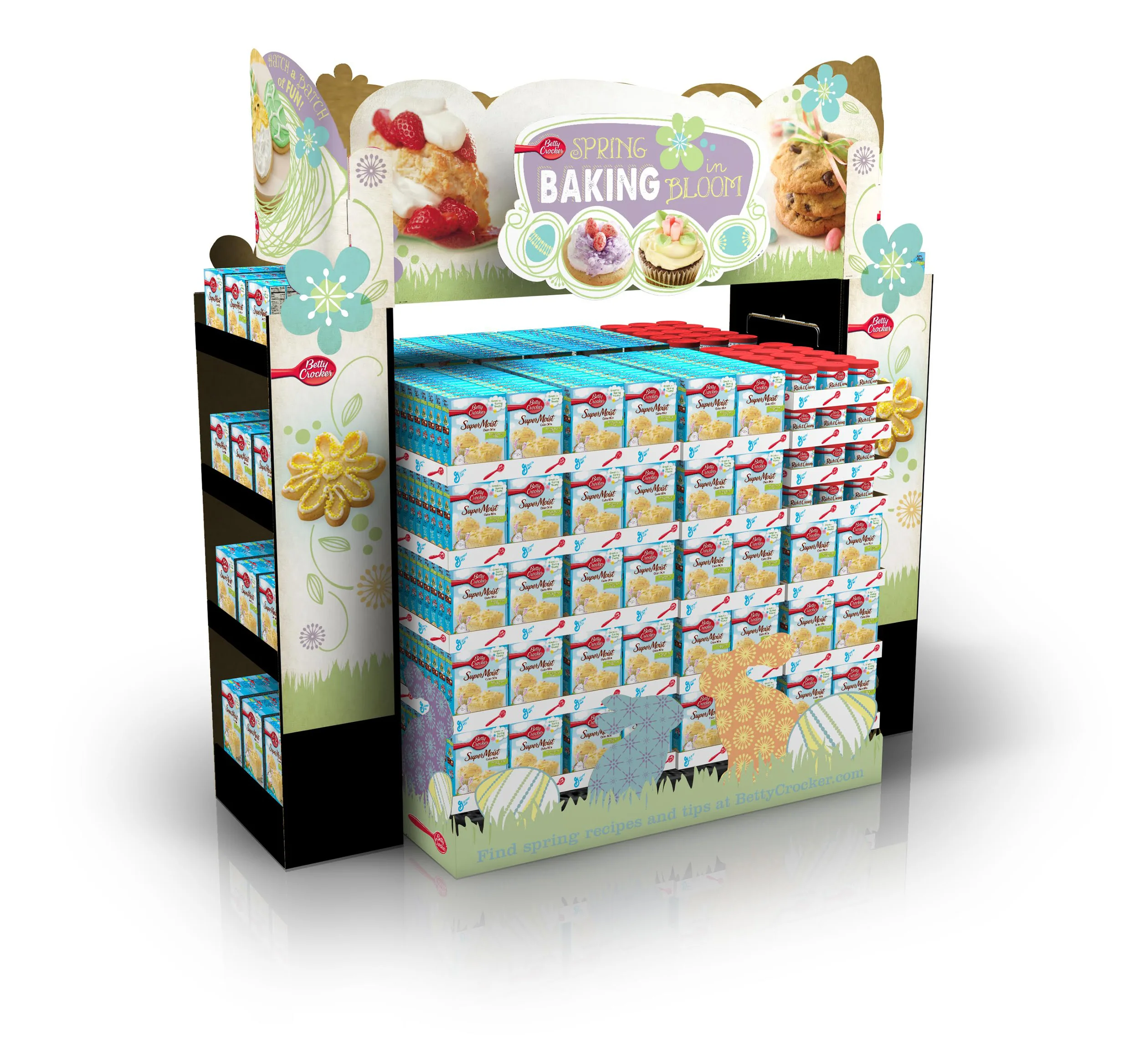 Spring Bake Center Pallet Rendering