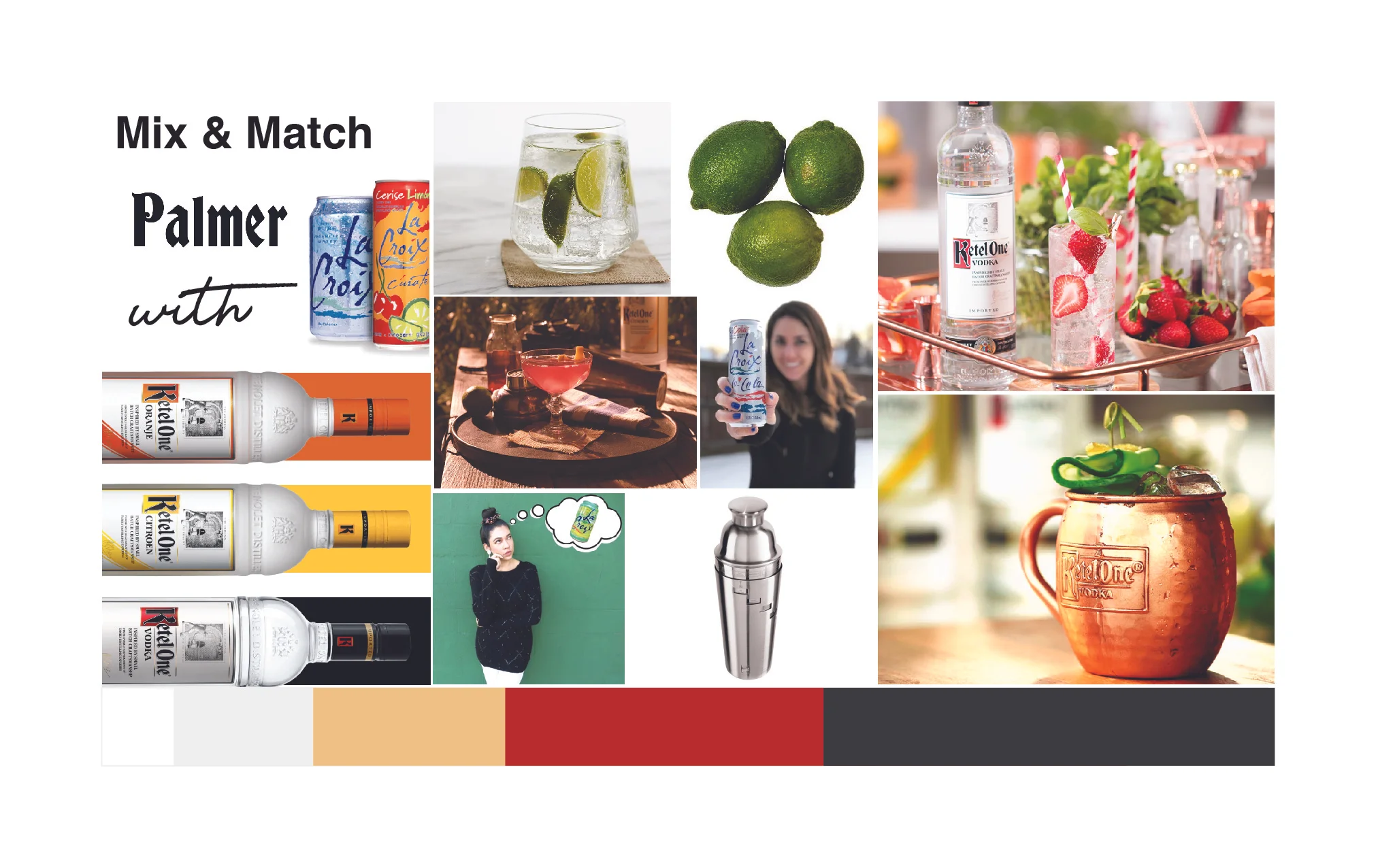 Target Liquor Mix &amp; Match Moodboard