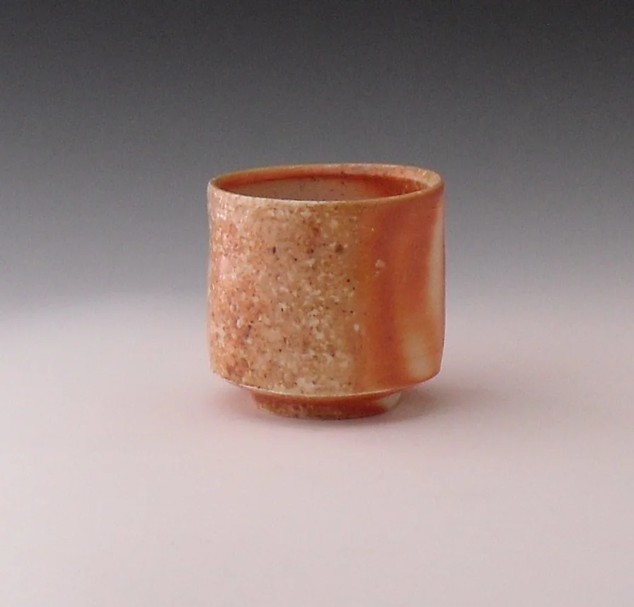 Wood fired teabowl - Porcelain