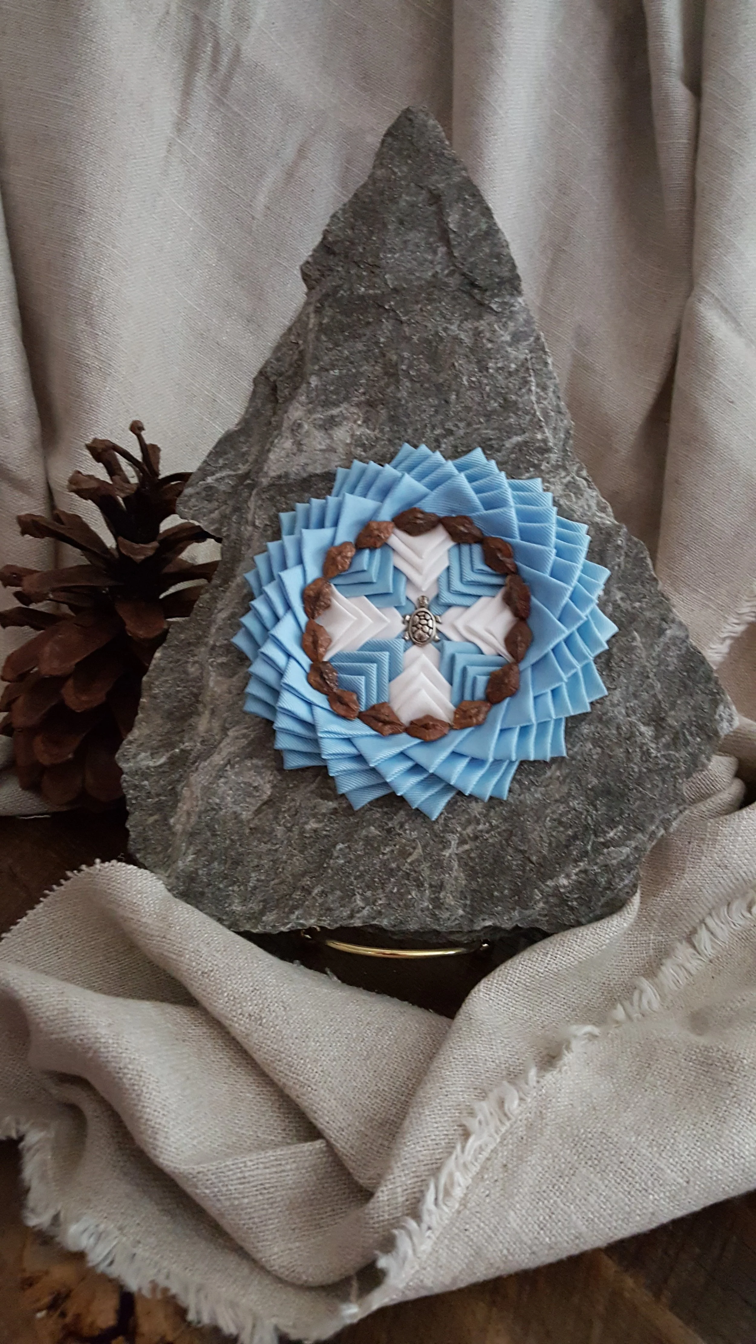 Native Carolinian Indian Patchwork by James Malcolm