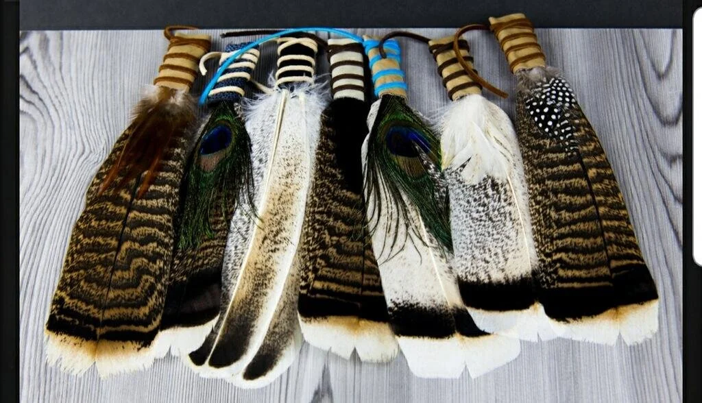 Smudge / Prayer Feathers by Jessica Hayes