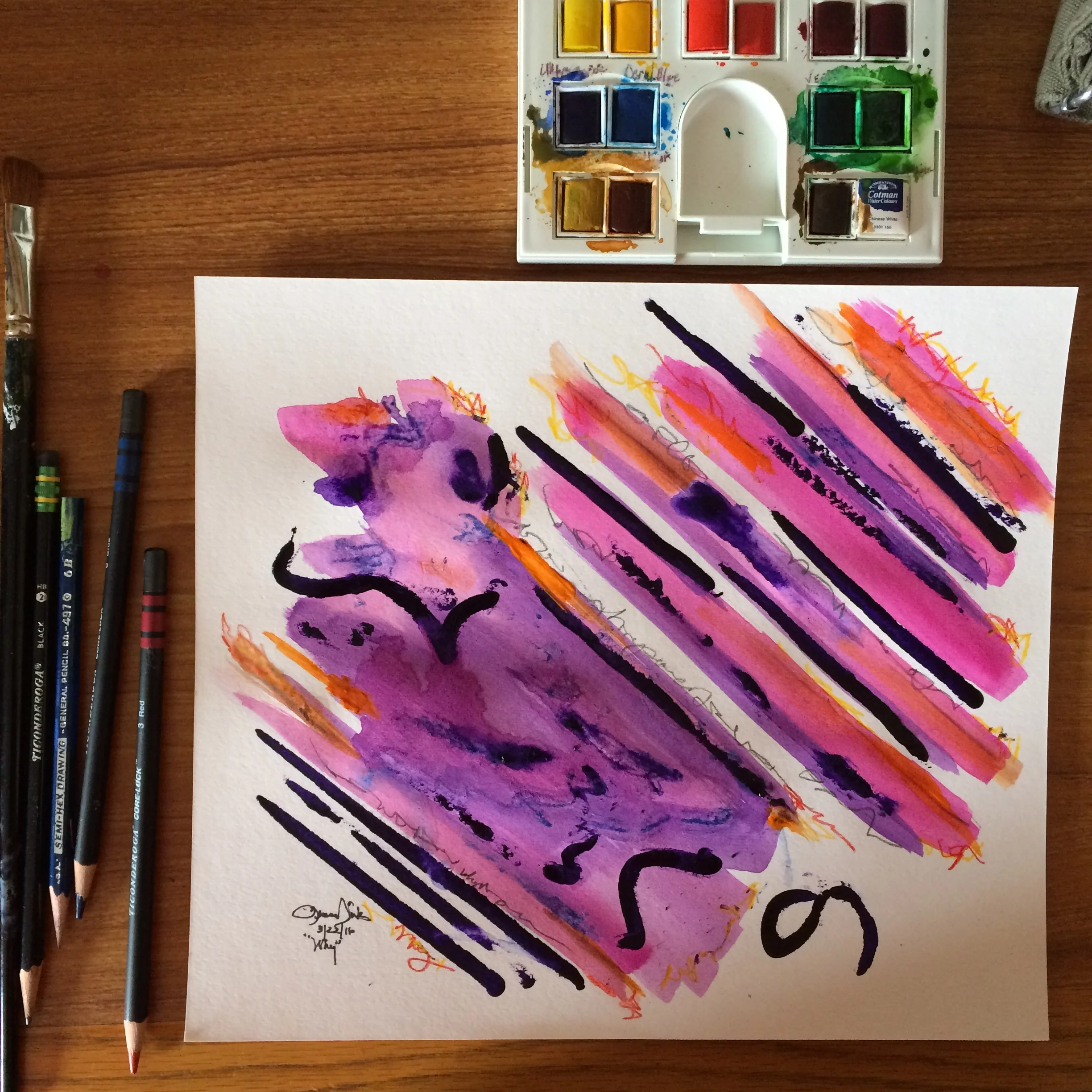 Hotel paintings . . .