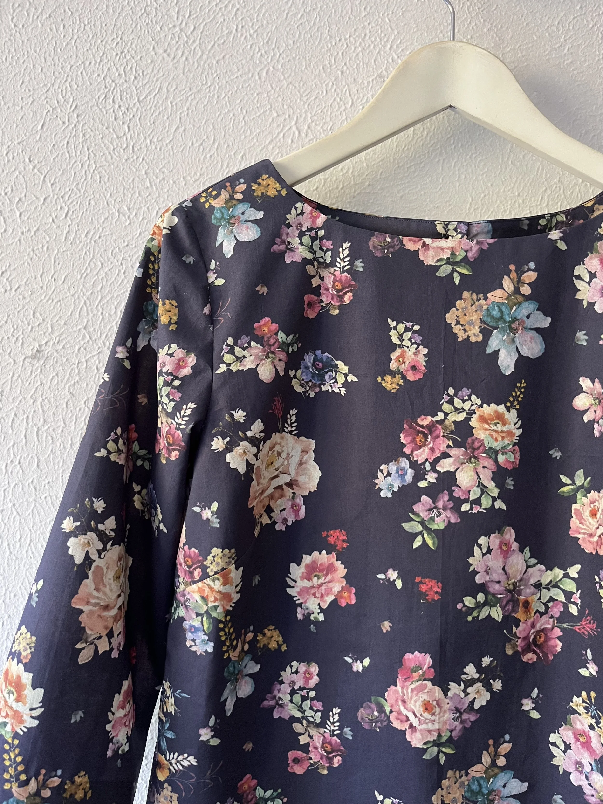 Tamsin Blackbourn Janet Blouse Midnight Roses