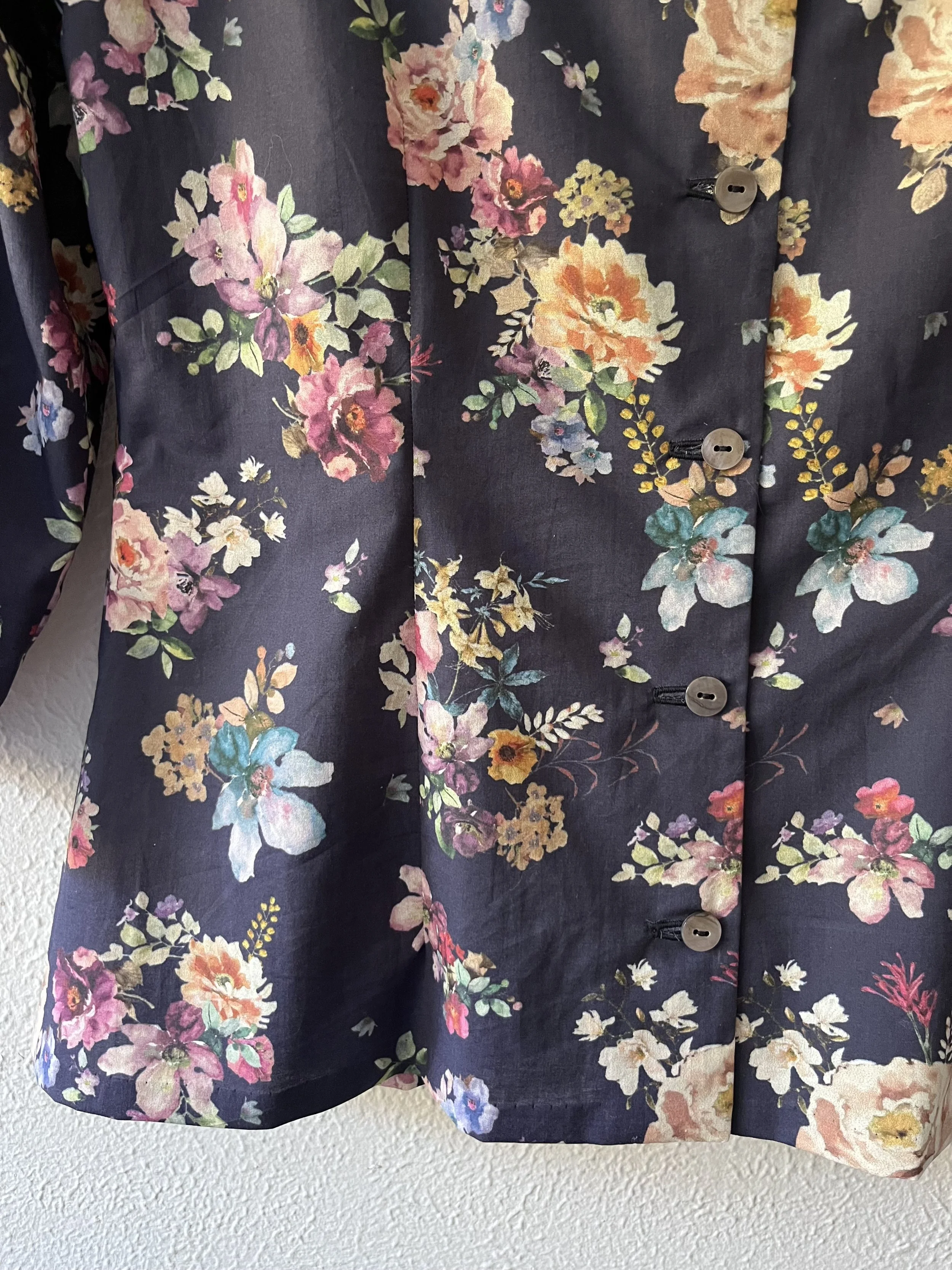 Tamsin Blackbourn Janet Blouse Midnight Roses