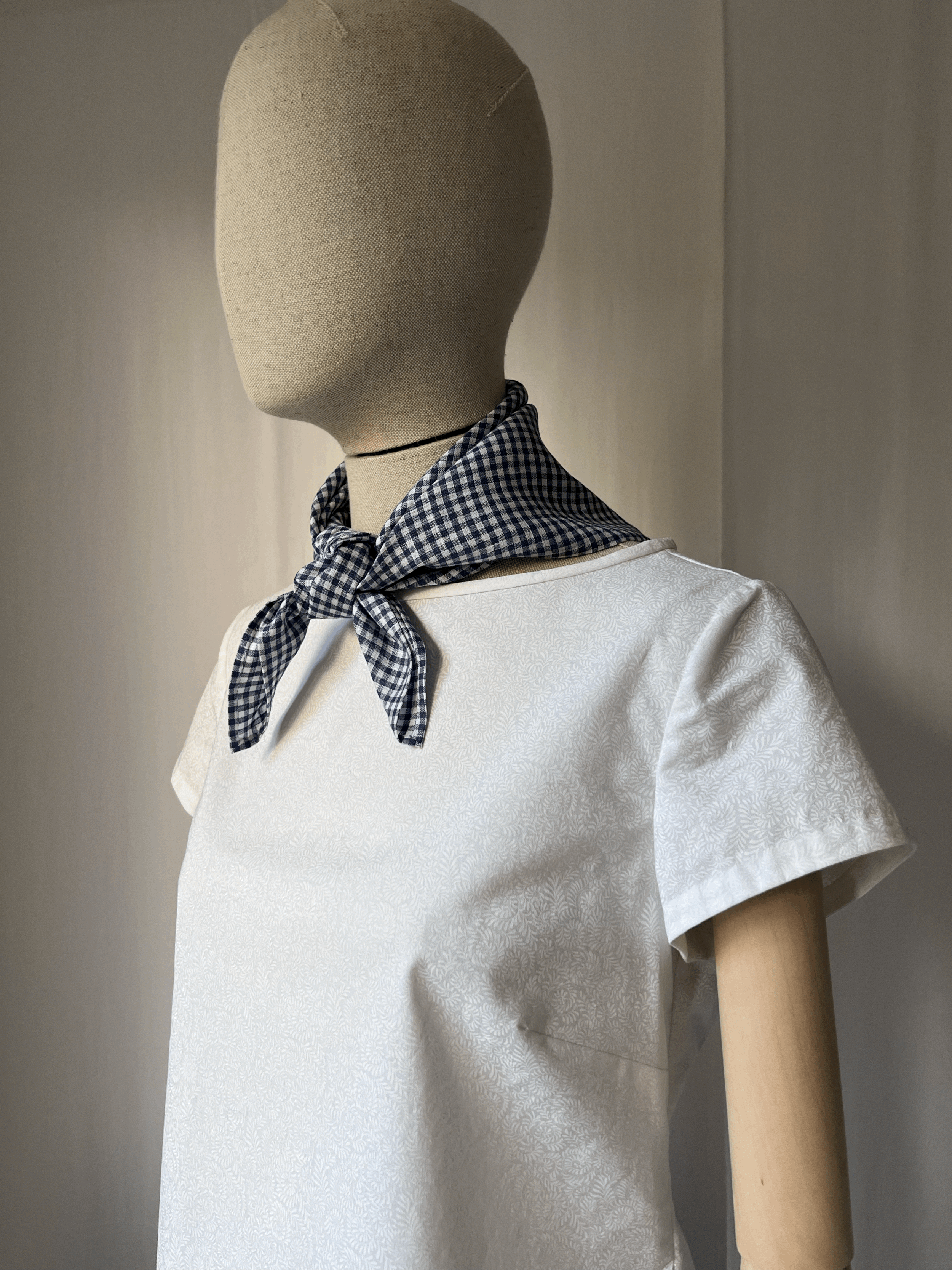 Tamsin Blackbourn Irish linen neckerchief