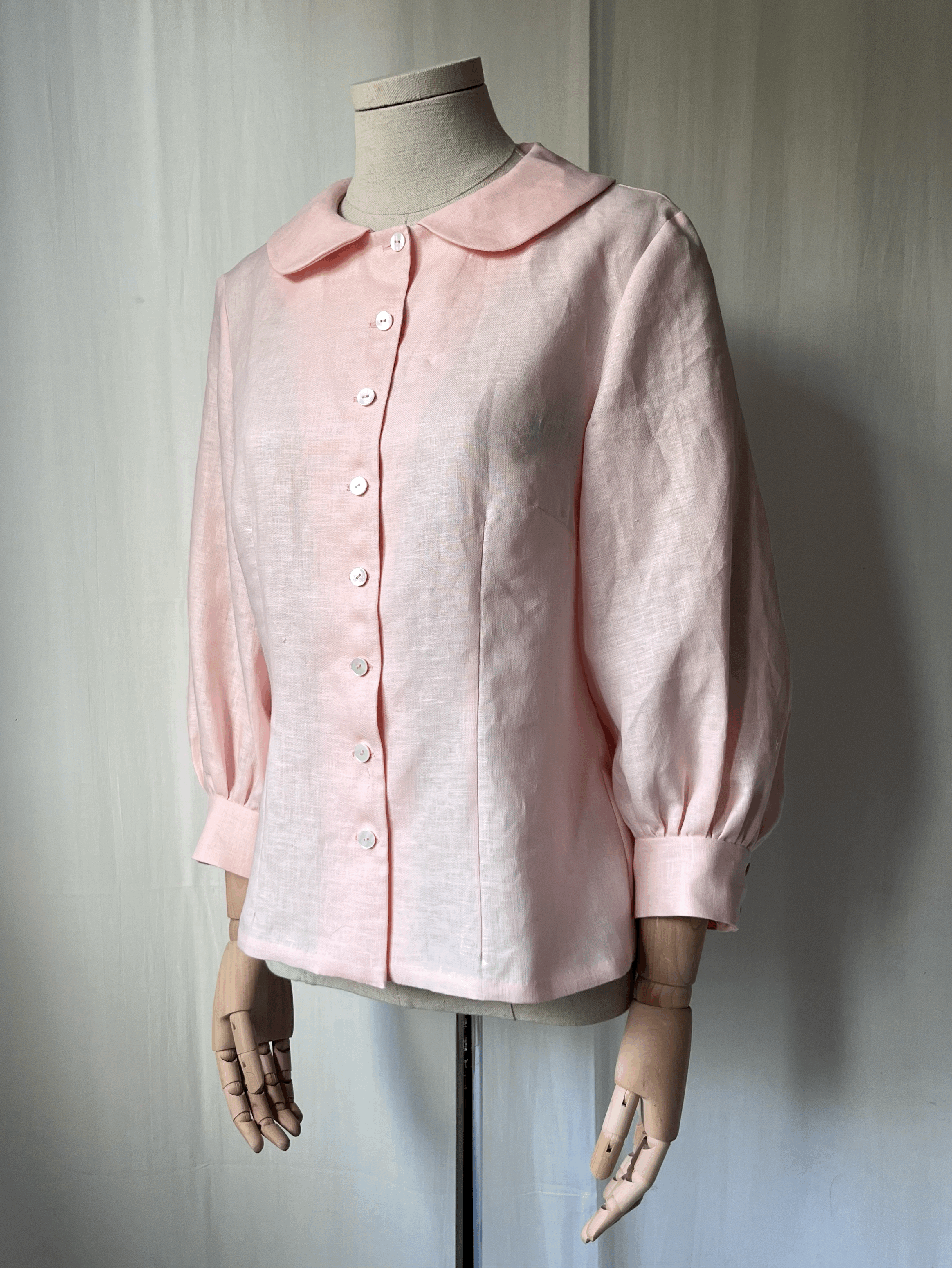 Tamsin Blackbourn Irish linen blouse