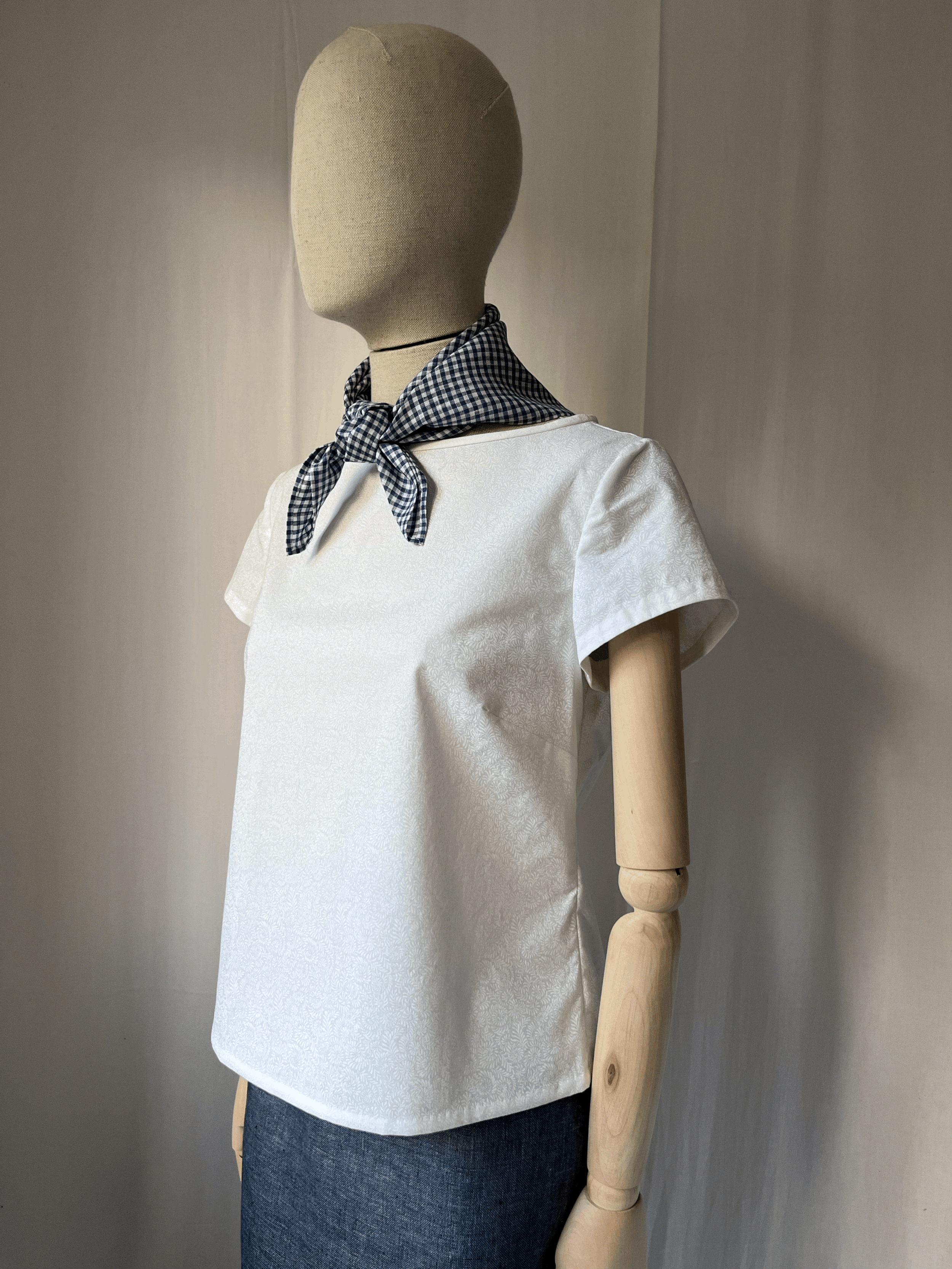 Tamsin Blackbourn Irish linen neckerchief