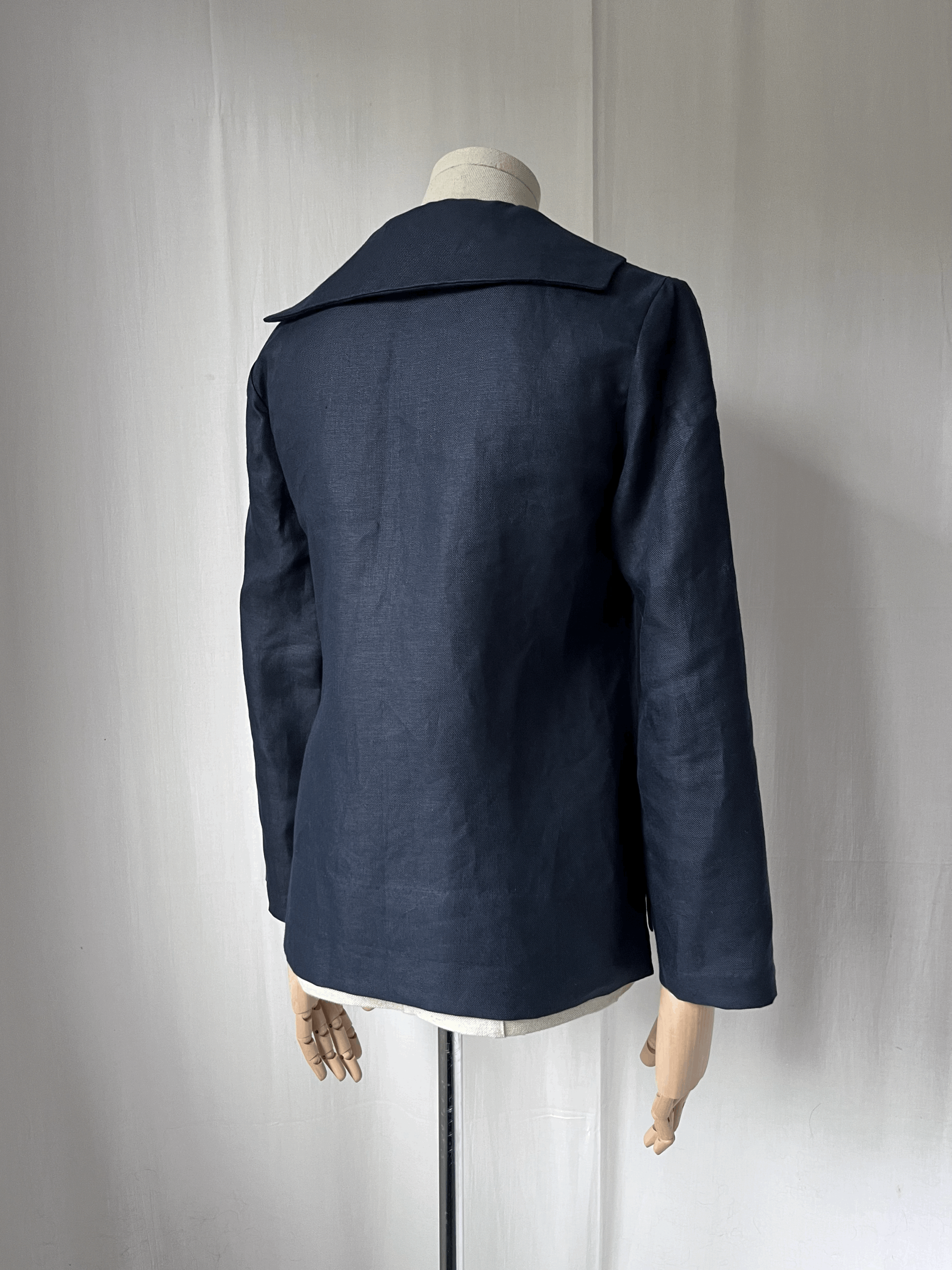 Tamsin Blackbourn kinsale shirt Irish linen twill