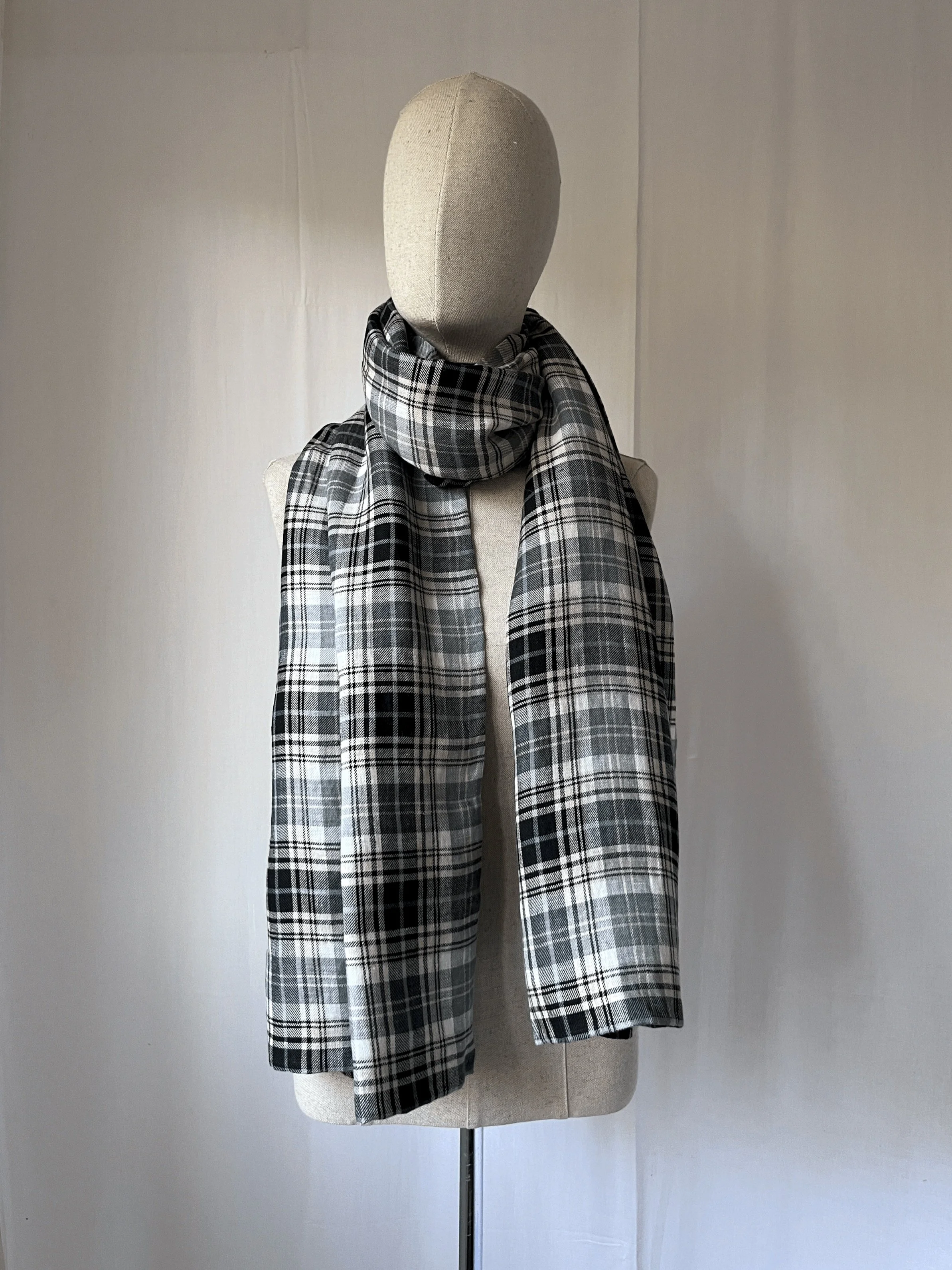 Tamsin Blackbourn Irish linen scarf