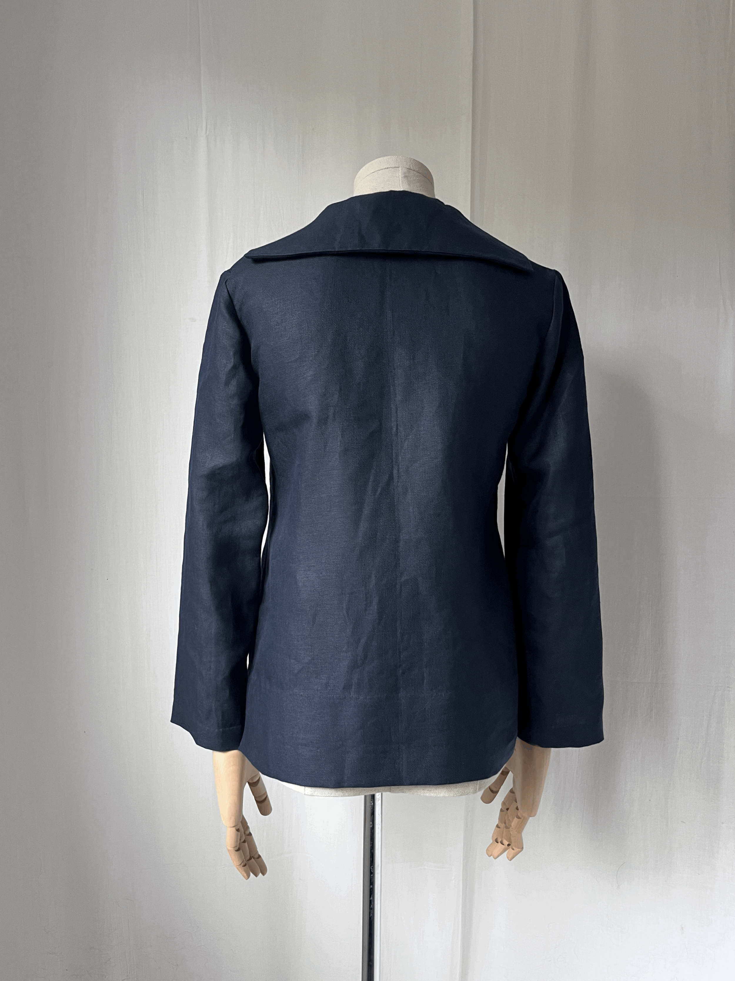 Tamsin Blackbourn kinsale shirt Irish linen twill