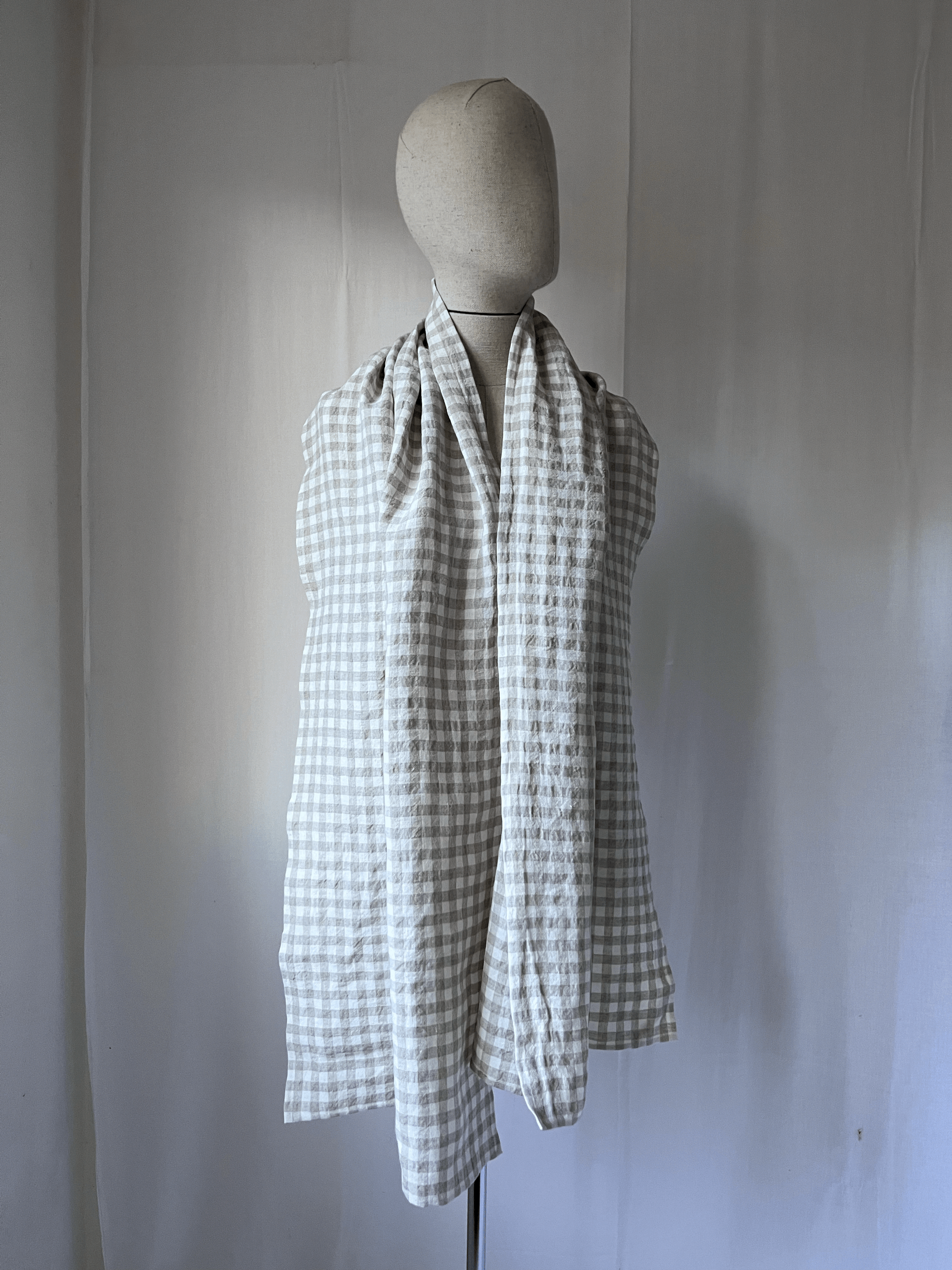 Tamsin Blackbourn Irish linen scarf