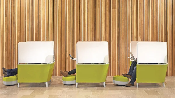 Open plan offices are tough on introverts