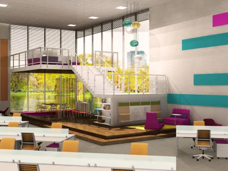 Rendering Category 3rd Place: Nicole Puma, Waldners Business Environments