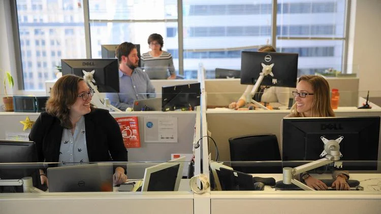Feeling claustrophobic? It's the incredible shrinking office