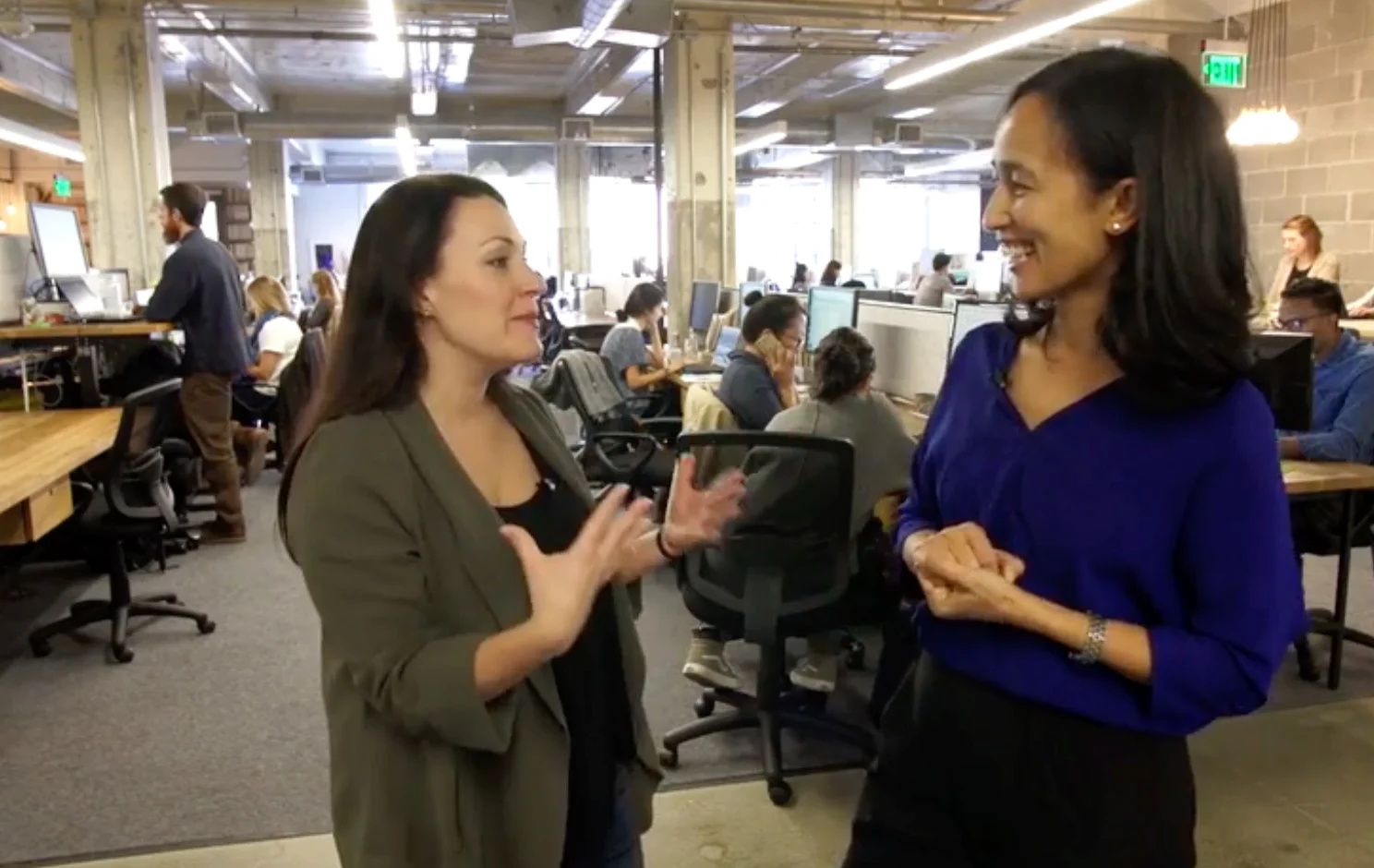 Minted's Visually Stunning Office | TC Cribs