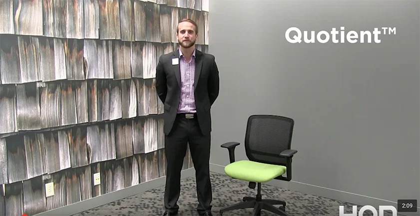 HON Quotient™ Seating Two Minute Tutorial