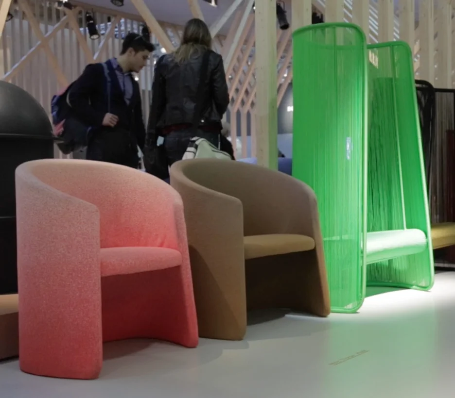 Marc Thorpe's latest chair for Moroso is based on the shapes of corn husks