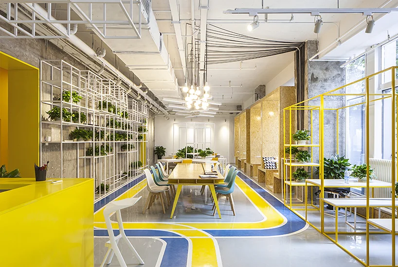 MAT office creates flexible coworking space in beijing