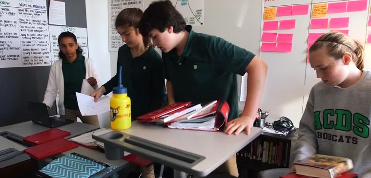 Forget 'Sit down!' Students now standing up to learn