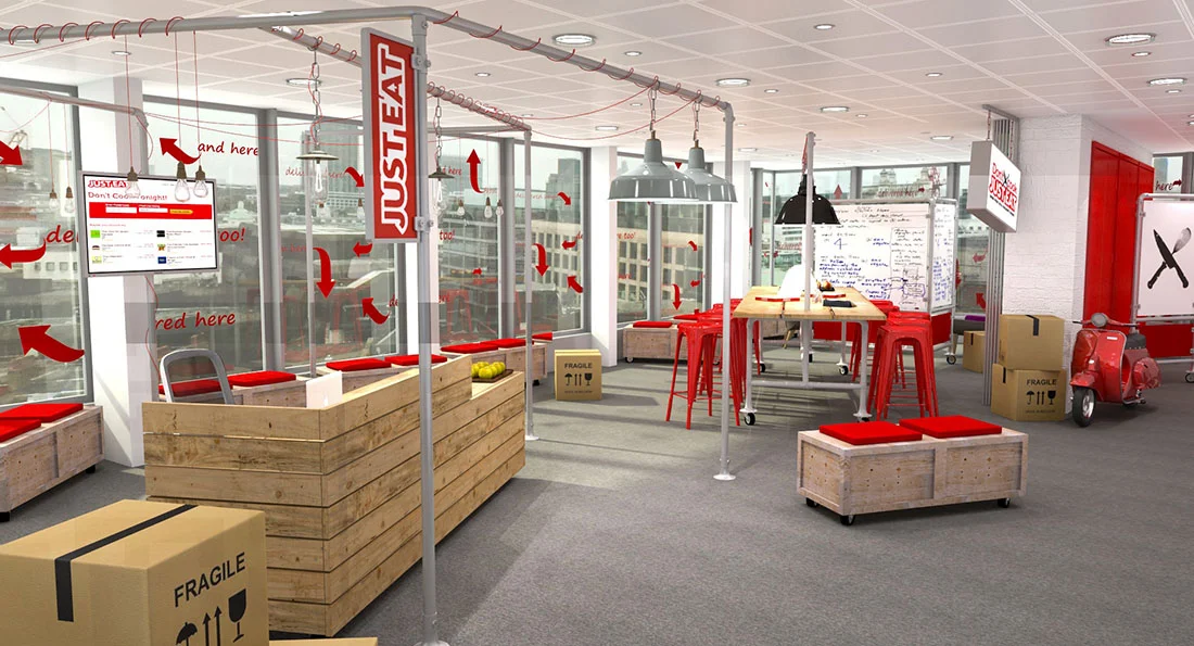 The Interiors Group discuss whether the 'pop up' restaurant trend can be transferred into the world of commercial office design...