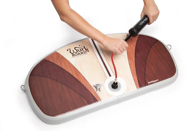 This Bouncy Platform Lets You Surf At Your Standing Desk