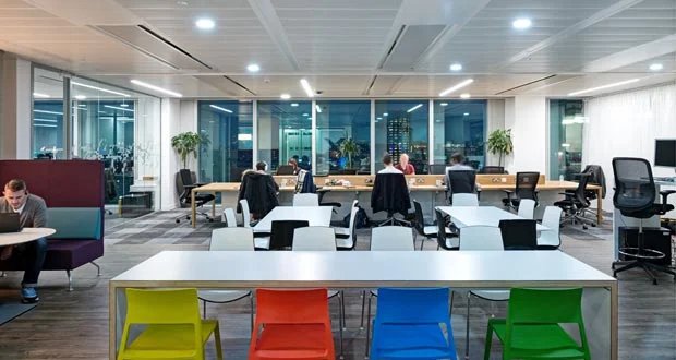 An office with strings attached