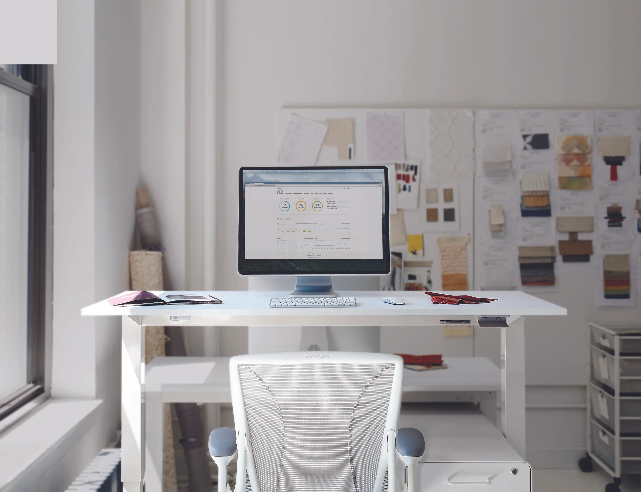 Humanscale adds to its OfficeIQ at CES in Las Vegas