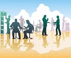 Modern office design principles favour extroverts, study claims