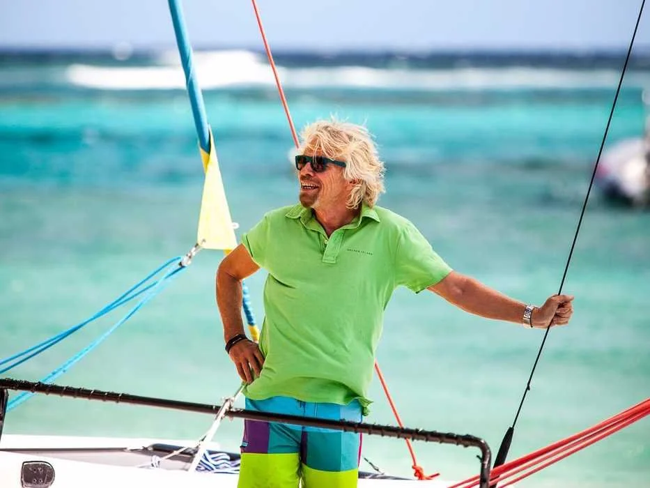Why billionaire Richard Branson has never had an office