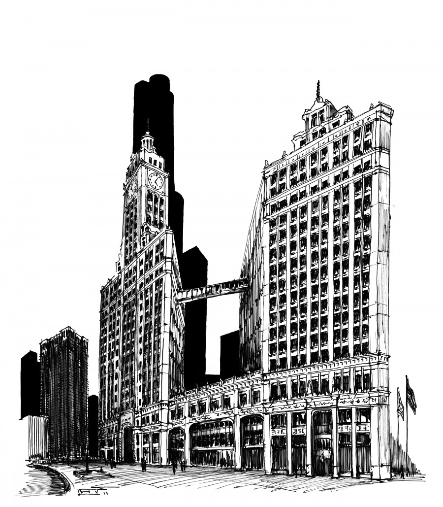 Sketch: Leif Widholm, Perkins+Will