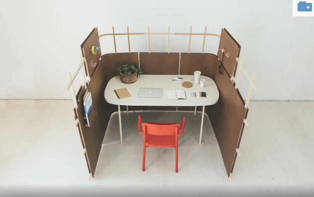 How The Andes House’s Ensamble Project Uses Hardboard to Create Workspaces