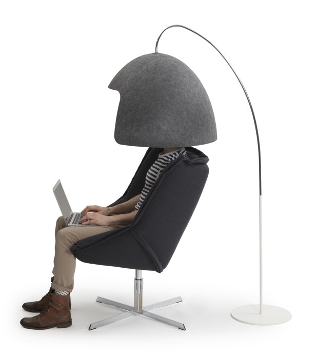 Escape Your Coworkers With This Giant Felt Helmet