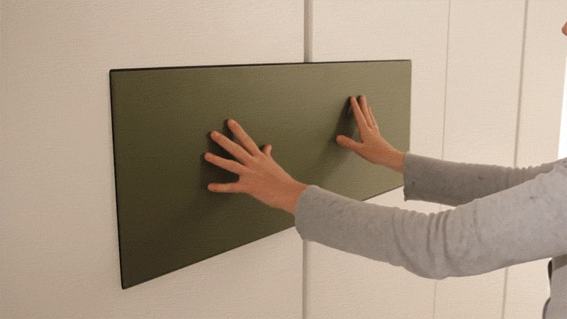 This TV Is Hidden Within A Pullout Rack