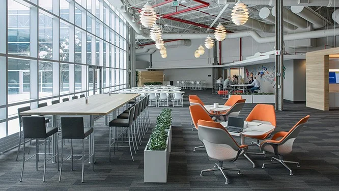 CAFÉ ENVIRONMENTS IN THE WORKPLACE INSPIRE COLLABORATION AND INNOVATION
