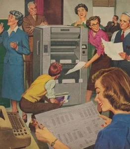 Many EU workers clinging to their fax machines and desktops, claims report