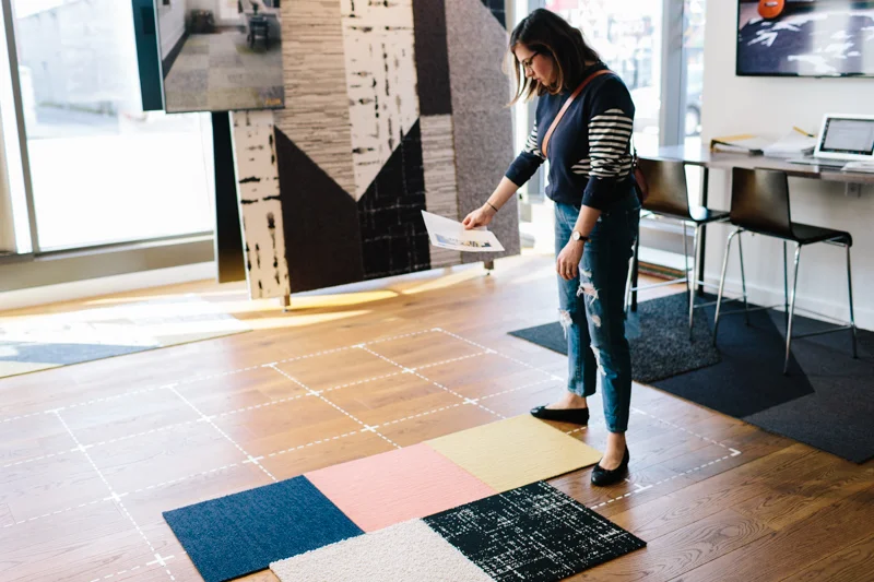 My New Hobby? Making Creative Custom Flooring with FLOR Squares!