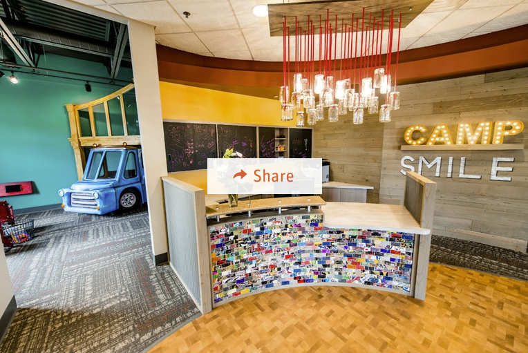 Camp Smile in Excelsior, Minnesota by Shea, Inc. Category: Ambulatory Care Centers - Medical Practice Suites. Image courtesy of the IIDA.