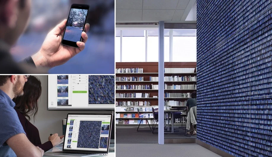 This Design Tool Turns Any Photo Into An Architectural Glass Design