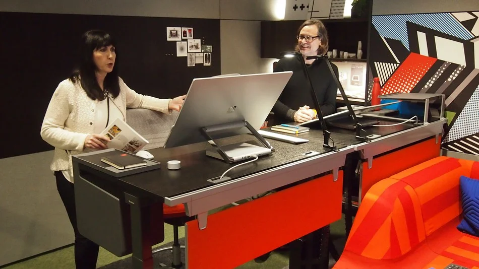 The office furniture of the future actually looks pretty good