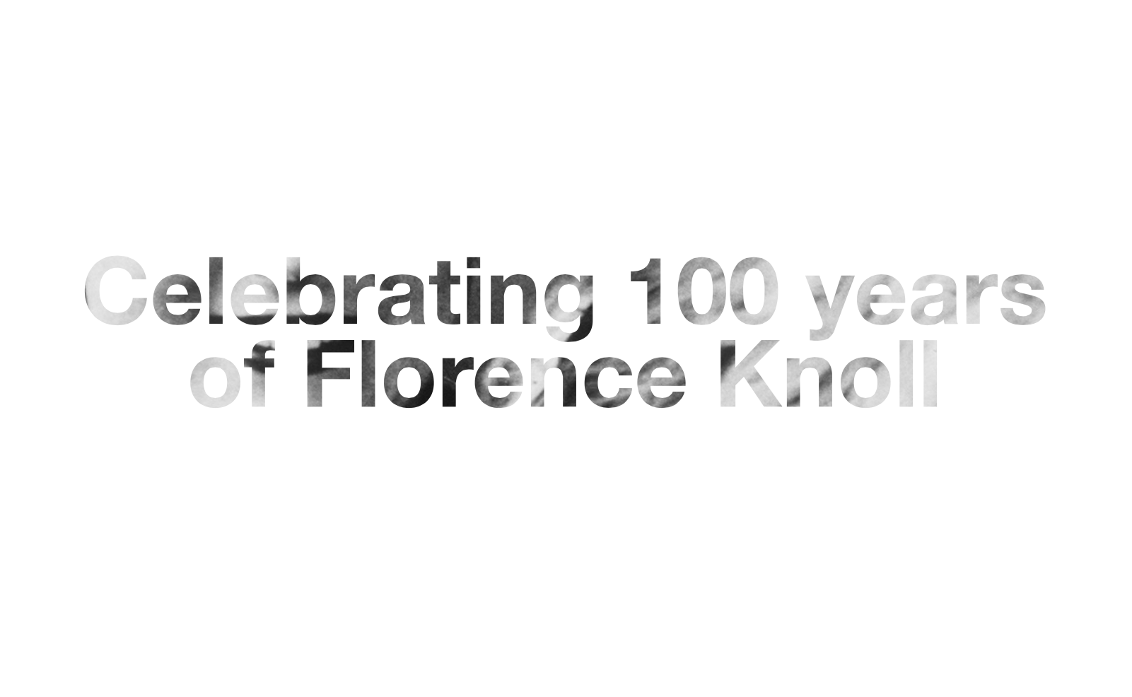 Florence Knoll Bassett Turns 100 Today