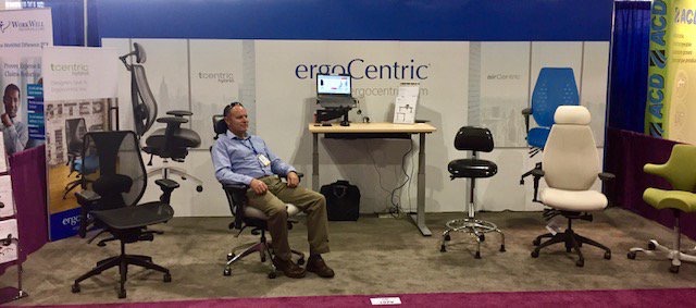 ergoCentric #Denver this week for #Safety2017. #heightadjustables & #ergonomic seating solutions on display in booth 1979. Drop by & say "hi" to Mark! pic.twitter.com/d1uE00f5JG Jun 20, 2017, 10:51 AM