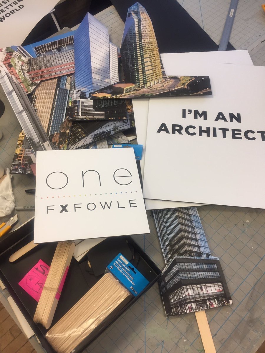 FXFOWLE We're getting ready to march in #NYCPride this Sunday. To our knowledge, we're the 1st architecture firm to ever do so! #fxfone #Diversity pic.twitter.com/FLKpPRXZoy Jun 23, 2017, 10:07 AM
