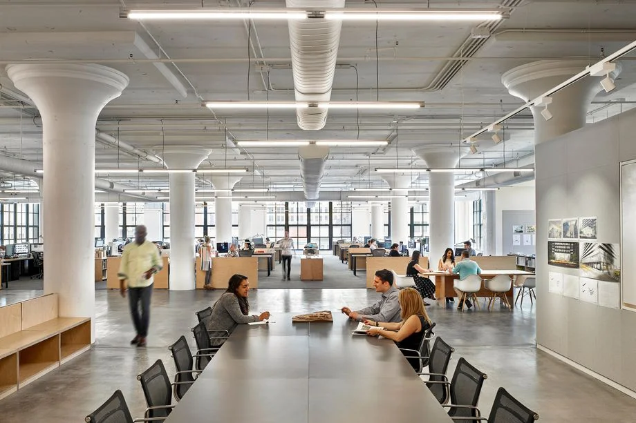 Inside Bohlin Cywinski Jackson’s new minimalist office at East Market