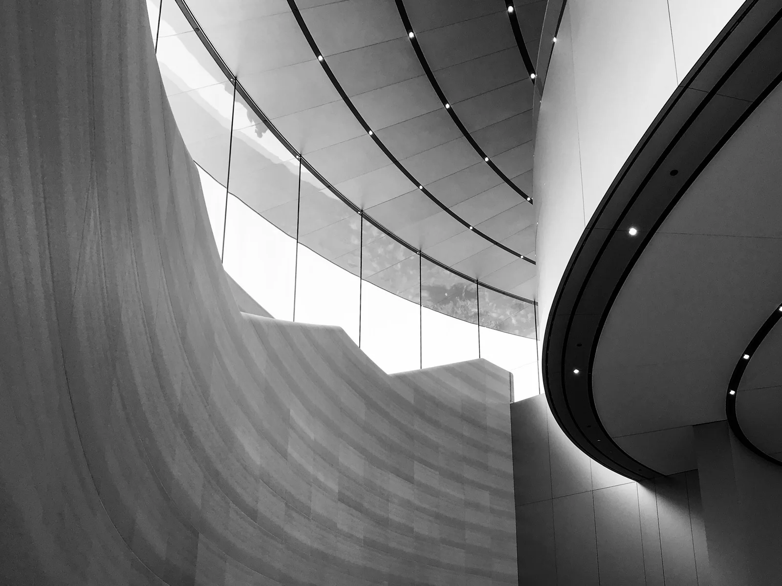 Steve Jobs Theater Images by Josh Rubin (shot on iPhone 7+)