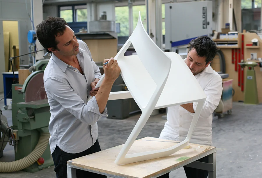 How Barber Osgerby Designed the Tip Ton Chair for Vitra