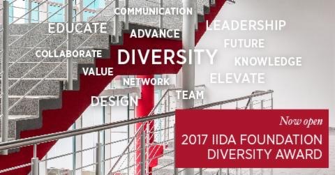 IIDA_HQ The period to apply to the Diversity Award closes this Friday, Oct. 27. Enter today! bit.ly/2cV3nVq @IDECorg #diversityindesign pic.twitter.com/ElDtUGKo0m Oct 23, 2017, 9:45 AM