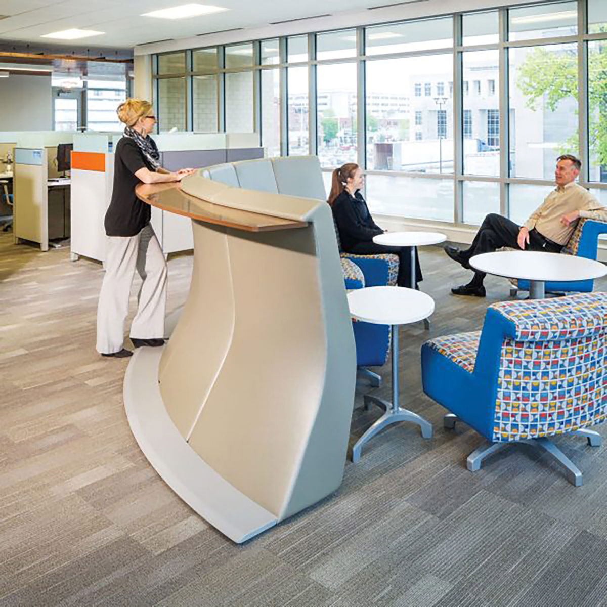 Spaces that work: Portable walls are coming down; comfy lounges rule